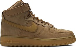 Кроссовки Nike Air Force 1 High 'Flax' 2019, загар cj9178 200 | tan