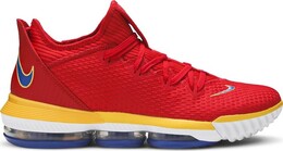 Кроссовки Nike LeBron 16 Low 'SuperBron', красный ck2168 600 | red