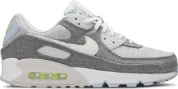 Кроссовки Nike Air Max 90 'Recycled Canvas Pack', серый ck6467 001 | grey