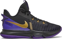Кроссовки Nike LeBron Witness 5 EP 'Lakers', черный cq9381 001 | black