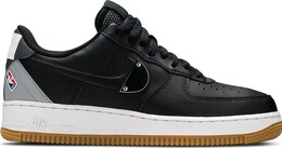 Кроссовки Nike NBA x Air Force 1 '07 LV8 'Black Wolf Grey', черный ct2298 001 | black