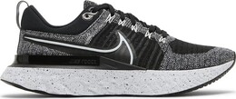Кроссовки Nike React Infinity Run Flyknit 2 'White Black', черный ct2357 101 | black