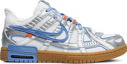 Кроссовки Nike Off-White x Air Rubber Dunk 'University Blue', синий cu6015 100 | blue