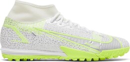 Кроссовки Nike Mercurial Superfly 8 Academy TF 'Metallic Silver Volt', белый cv0953 107 | white