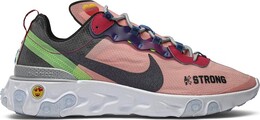 Кроссовки Nike React Element 55 'Doernbecher' 2019, оранжевый cv2592 600 | orange