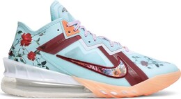 Кроссовки Nike Mimi Plange x LeBron 18 Low 'Daughters', синий cv7562 400 | blue
