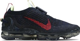 Кроссовки Nike Air VaporMax 2020 Flyknit 'Obsidian Siren Red', синий cw1765 400 | blue