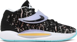 Кроссовки Nike KD 14 'Black White', черный cw3935 001 | black