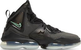 Кроссовки Nike LeBron 19 'Black Green Glow', черный cz0203 003 | black