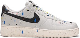 Кроссовки Nike Air Force 1 '07 LV8 'Paint Splatter - Light Bone', белый cz0339 001 | white