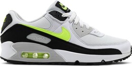 Кроссовки Nike Air Max 90 'White Hot Lime', белый cz1846 100 | white