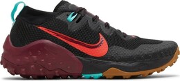 Кроссовки Nike Wildhorse 7 'Black Bright Crimson', черный cz1856 001 | black