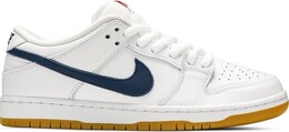 Кроссовки Nike Dunk Low Pro ISO SB 'Orange Label - White Navy', белый cz2249 100 | white