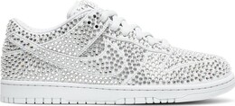 Лимитированные кроссовки Nike Cactus Plant Flea Market x Swarovski x Dunk Low 'Pure Platinum', белый cz2670 001 | white