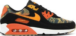 Кроссовки Nike Air Max 90, черно-оранжевый cz7889 001 | black orange
