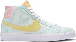 Кроссовки Nike Zoom Blazer Mid Premium SB 'Light Dew Zitron', зеленый da1839 300 | green