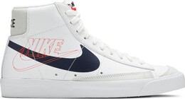 Кроссовки Nike Blazer Mid '77 Vintage 'Reverse Logo', белый da4651 100 | white