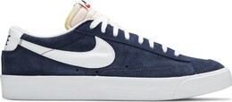 Кроссовки Nike Blazer Low '77 Suede 'Midnight Navy', синий da7254 400 | blue