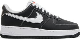 Кроссовки Nike Air Force 1 '07 'First Use - Black White', черный da8478 001 | black