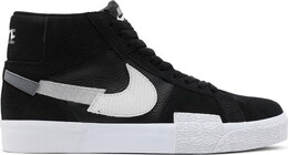 Кроссовки Nike Zoom Blazer Mid Premium SB 'Mosaic Pack - Black Wolf Grey', черный da8854 001 | black