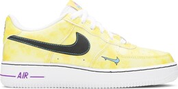 Кроссовки Nike Air Force 1 '07 LV8 'Peace, Love, and Basketball', желтый dc1416 700 | yellow