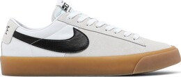 Кроссовки Nike Zoom Blazer Low Pro GT SB 'White Gum', белый dc7695 100 | white
