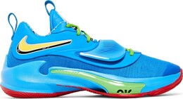Кроссовки Nike UNO x Zoom Freak 3 NRG '50th Anniversary - Blue', синий dc9364 400 | blue