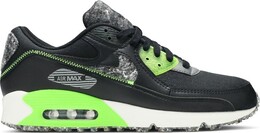 Кроссовки Nike Air Max 90 M2Z2 'Recycled Wool Pack - Black Electric Green', черный dd0383 001 | black