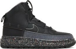 Кроссовки Nike Air Force 1 Boot NN 'Dark Smoke Grey Crater', серый dd0747 001 | grey