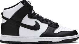 Кроссовки Nike Dunk High 'Black White', черный dd1399 105 | black