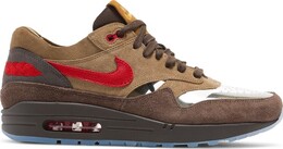 Кроссовки Nike CLOT x Air Max 1 'Kiss Of Death CHA', коричневый dd1870 200 | brown