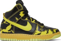 Кроссовки Nike Dunk High 1985 'Yellow Acid Wash', желтый dd9404 001 | yellow