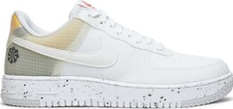 Кроссовки Nike Air Force 1 Crater 'Move To Zero - White Orange', белый dh2521 100 | white