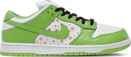 Кроссовки Nike Supreme x Dunk Low OG SB QS 'Mean Green', зеленый dh3228 101 | green