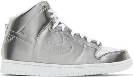 Кроссовки Nike CLOT x Dunk High 'Flux', серебряный dh4444 900 | silver
