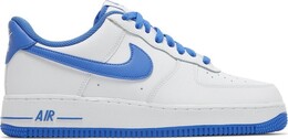 Кроссовки Nike Air Force 1 '07 'White Medium Blue', белый dh7561 104 | white