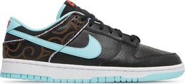Кроссовки Nike Dunk Low SE 'Barber Shop - Black', черный dh7614 001 | black