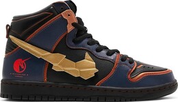 Кроссовки Nike Gundam x Dunk High SB 'Project Unicorn - Banshee Norn', черный dh7717 400 | black