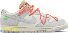 Кроссовки Nike Off-White x Dunk Low 'Lot 11 of 50', белый dj0950 108 | white