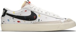 Кроссовки Nike Blazer Low '77 'Paint Splatter', белый dj1517 100 | white