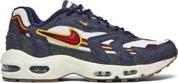 Кроссовки Nike Air Max 96 II QS 'Blackened Blue', синий dj6742 400 | blue