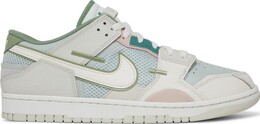 Кроссовки Nike Dunk Scrap SE 'Grey Haze Oil Green', серый dm0802 001 | grey