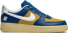 Кроссовки Nike Undefeated x Air Force 1 Low SP, синий dm8462 400 | blue