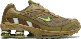 Кроссовки Nike Supreme x Shox Ride 2 'Neutral Olive', зеленый dn1615 200 | green