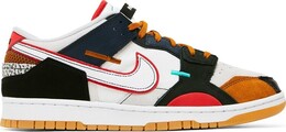 Кроссовки Nike Dunk Low Scrap Premium 'University Red', черный dn1775 001 | black