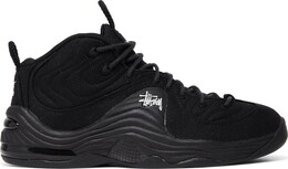 Кроссовки Nike Stussy x Air Penny 2 'Black', черный dq5674 001 | black