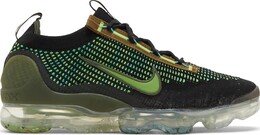 Кроссовки Nike Air VaporMax 2021 Flyknit 'Black Chlorophyll', черный dq7640 001 | black