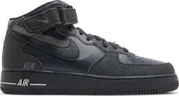 Кроссовки Nike Air Force 1 Mid '07 'Halloween - Midnight', черный dq7666 001 | black