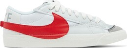 Кроссовки Nike Blazer Low '77 Jumbo 'White University Red', белый dq8769 100 | white