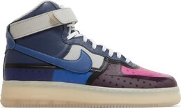 Кроссовки Nike Air Force 1 High '07 'Thunder Blue Pink Prime', синий dv1015 437 | blue